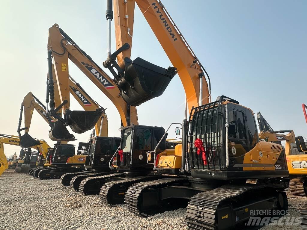 Hyundai R220LC-9S Bageri gusjeničari