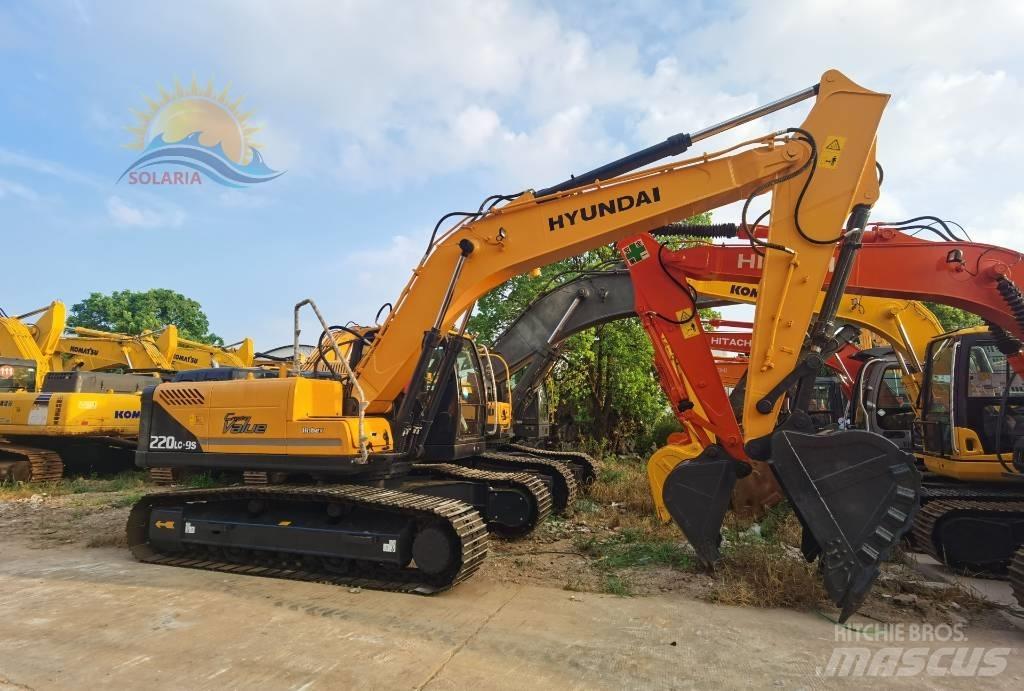 Hyundai R220LC-9S Bageri gusjeničari