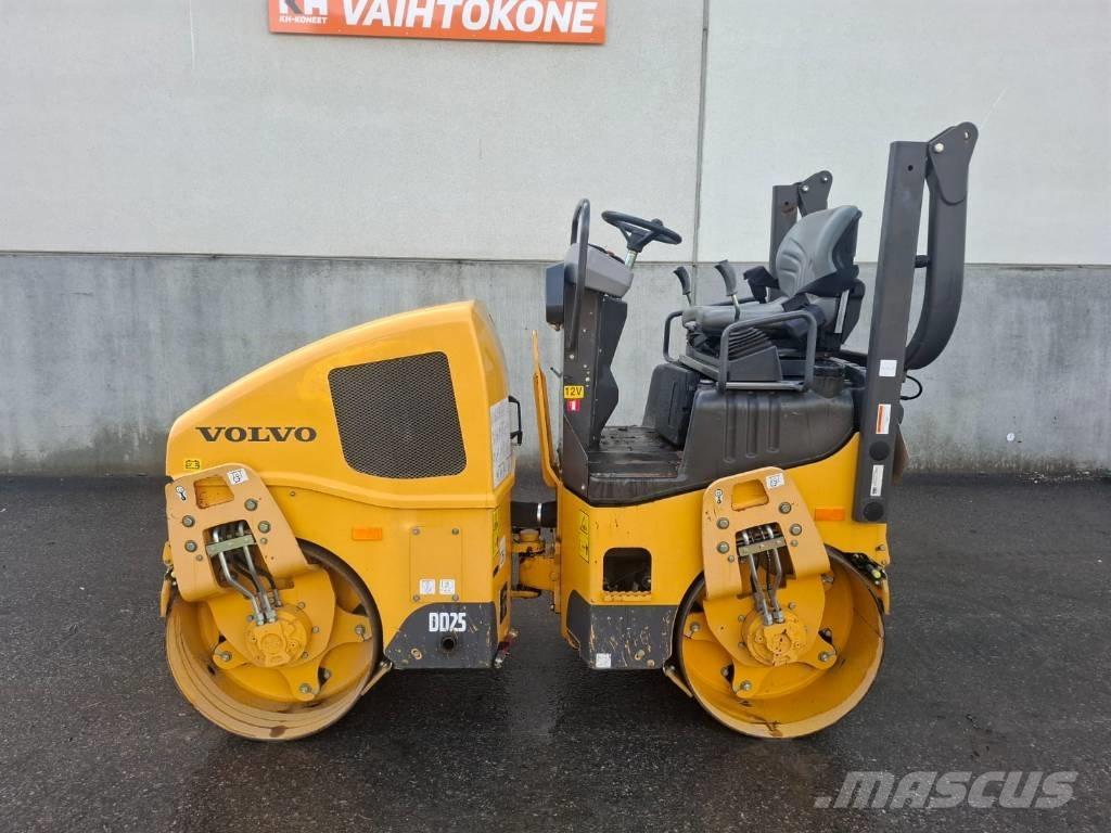 Volvo DD 25 Valjci sa dvojnim bubnjem