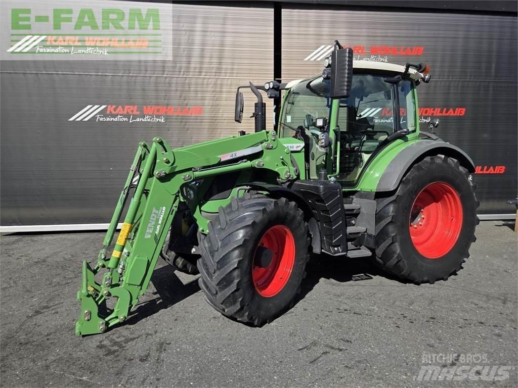 Fendt 516 vario Traktori