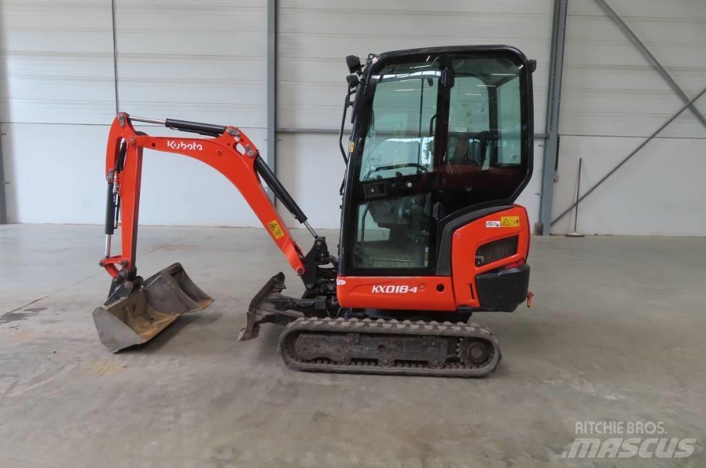 Kubota KX 018-4 Mini bageri <7t