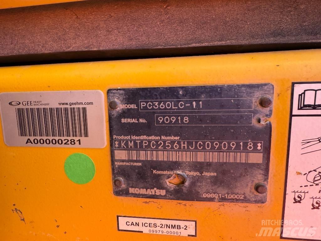 Komatsu PC360LC-11 Bageri gusjeničari