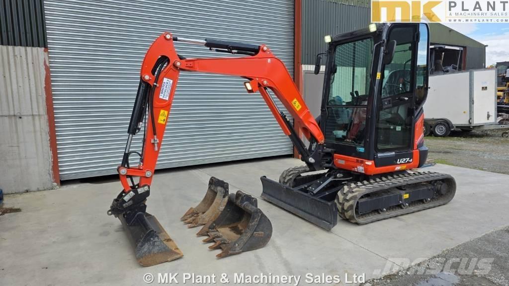 Kubota U 27-4 Mini bageri <7t