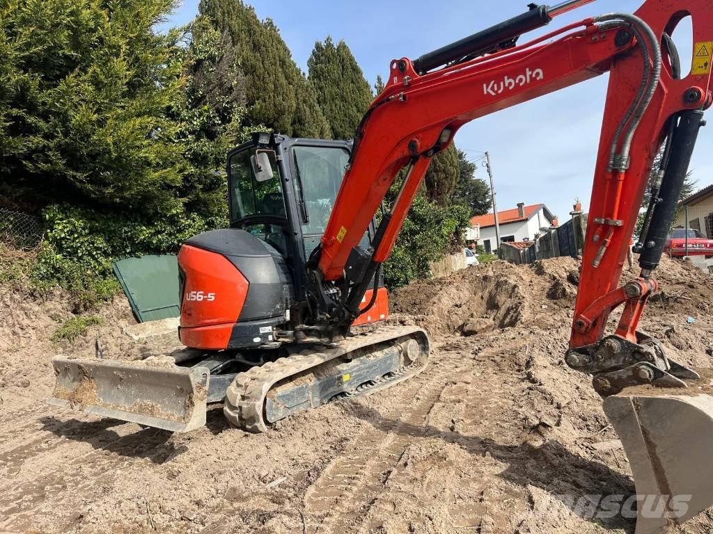 Kubota U 56-S Mini bageri <7t