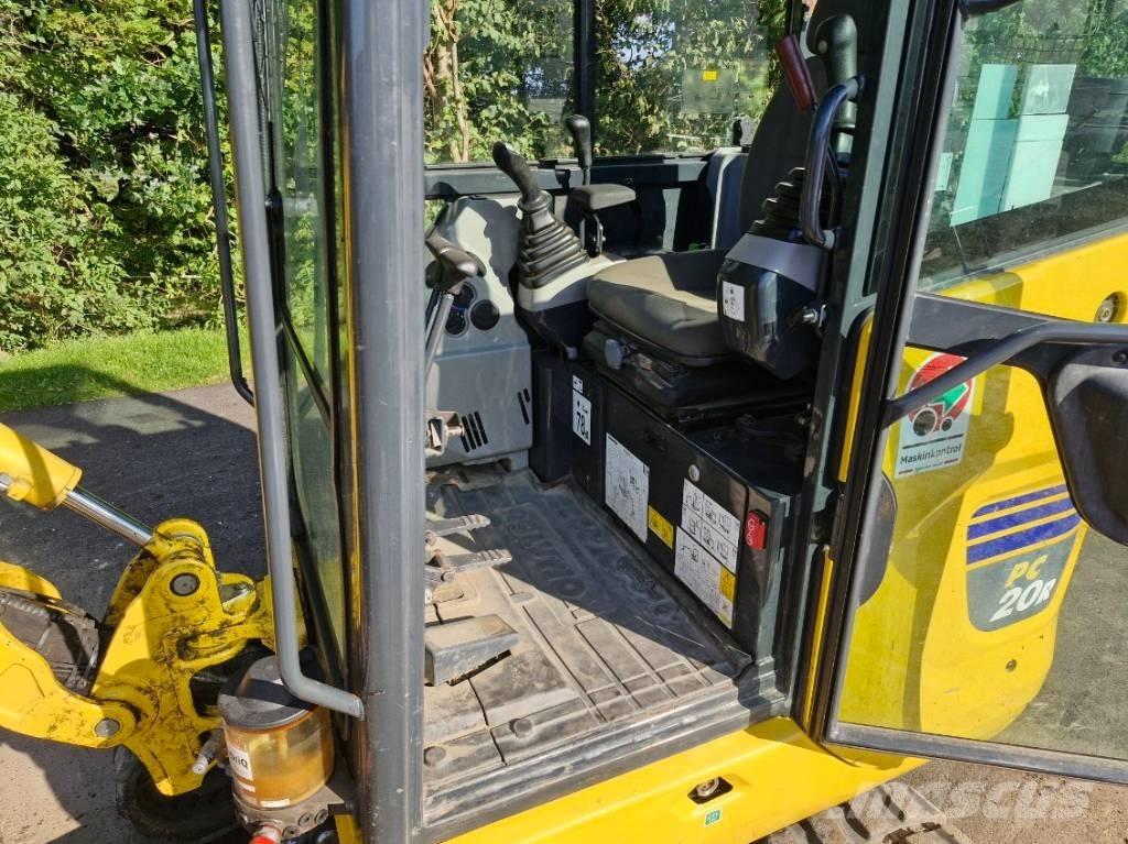 Komatsu PC 20 R-5 Mini bageri <7t