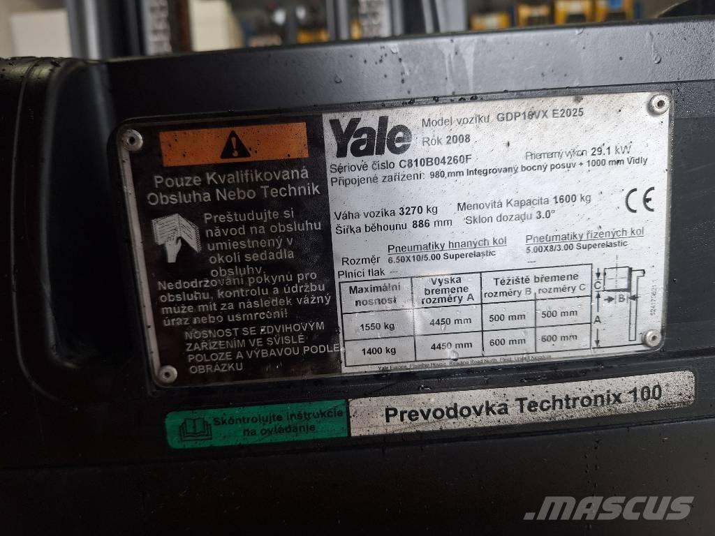 Yale GDP 16 VX Plinski viličari