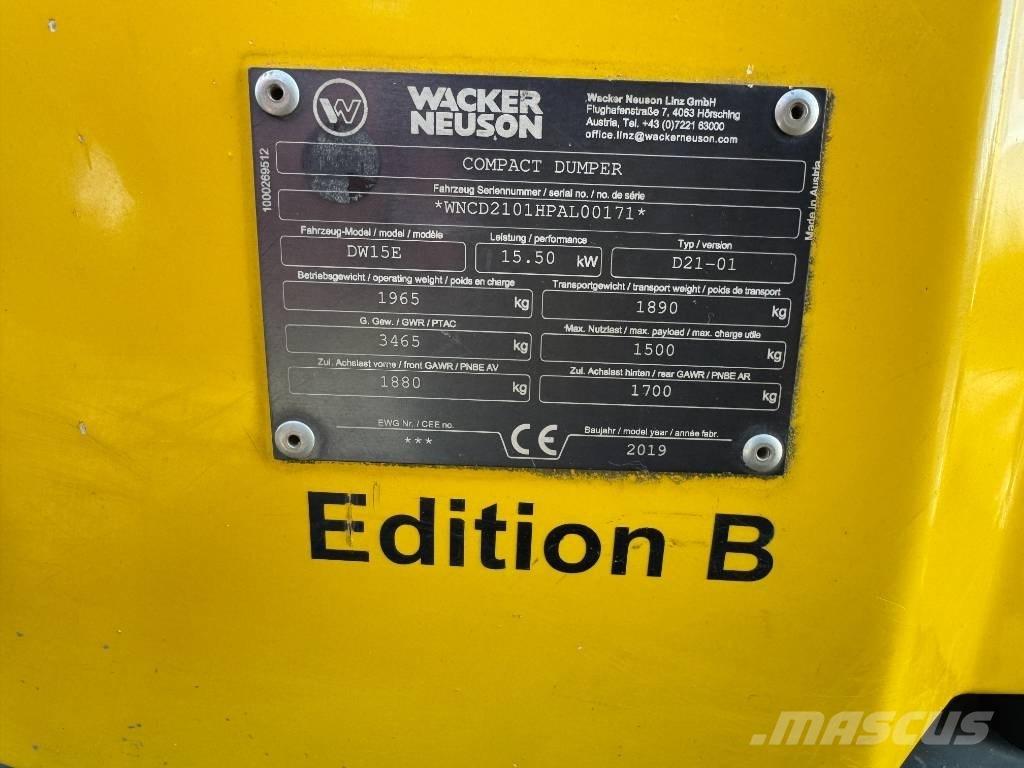 Wacker Neuson DW15e Demperi za gradilišta