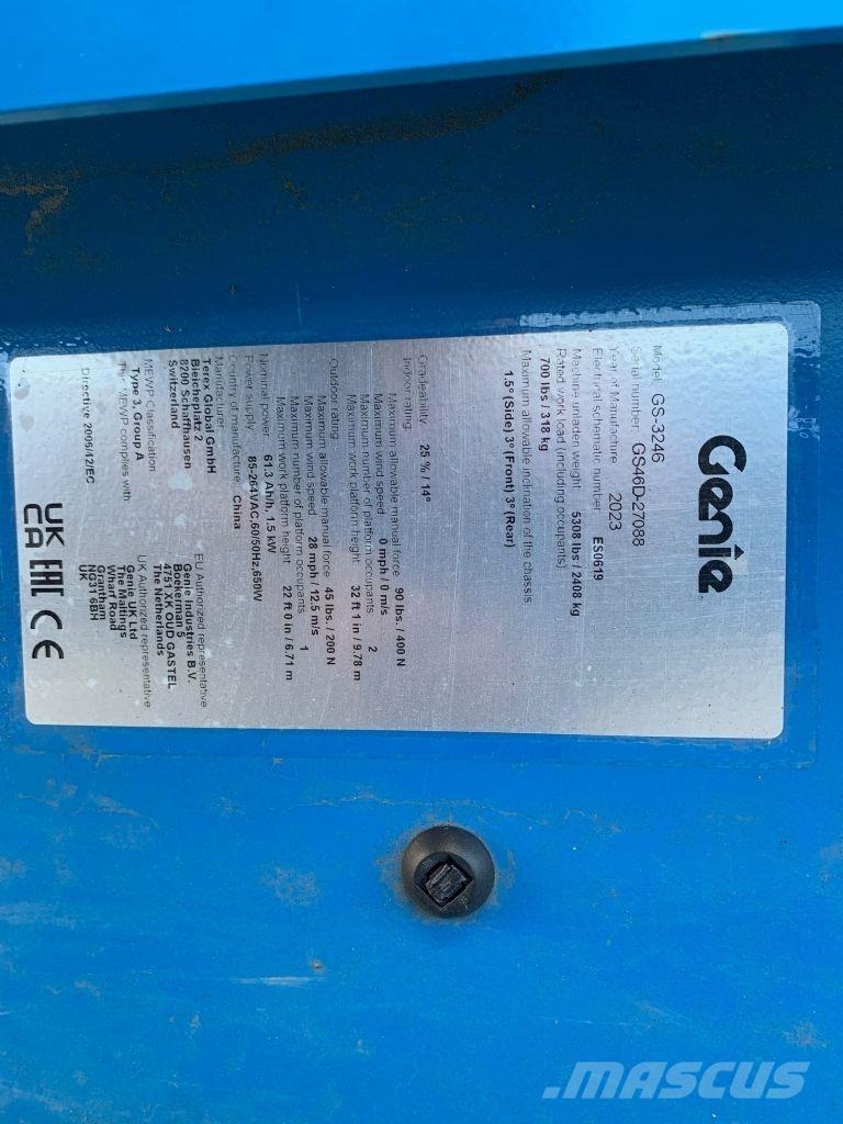 Genie GS-3246 Škaraste platforme