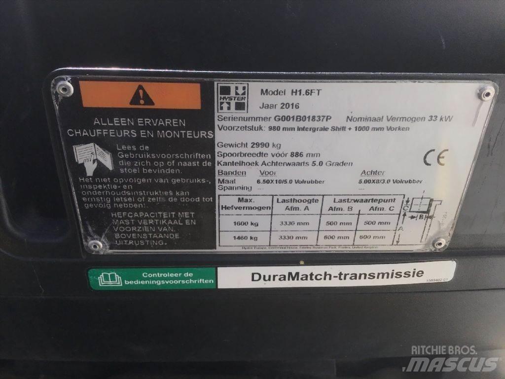 Hyster H 1.6 FT Plinski viličari