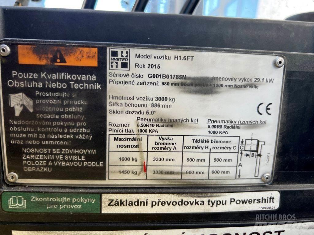 Hyster H 1.6 FT Dizelski viličari