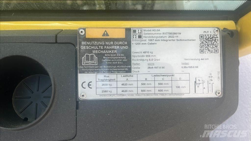 Hyster H 3.0 A Dizelski viličari