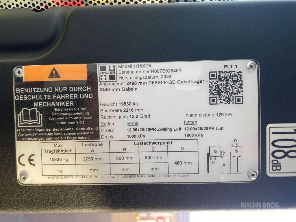Hyster H16XD6 Dizelski viličari