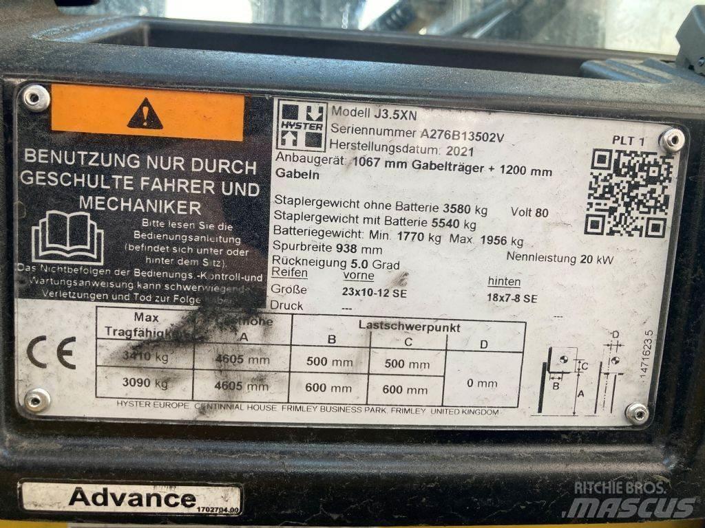 Hyster J 3.5 XN Električni viličari