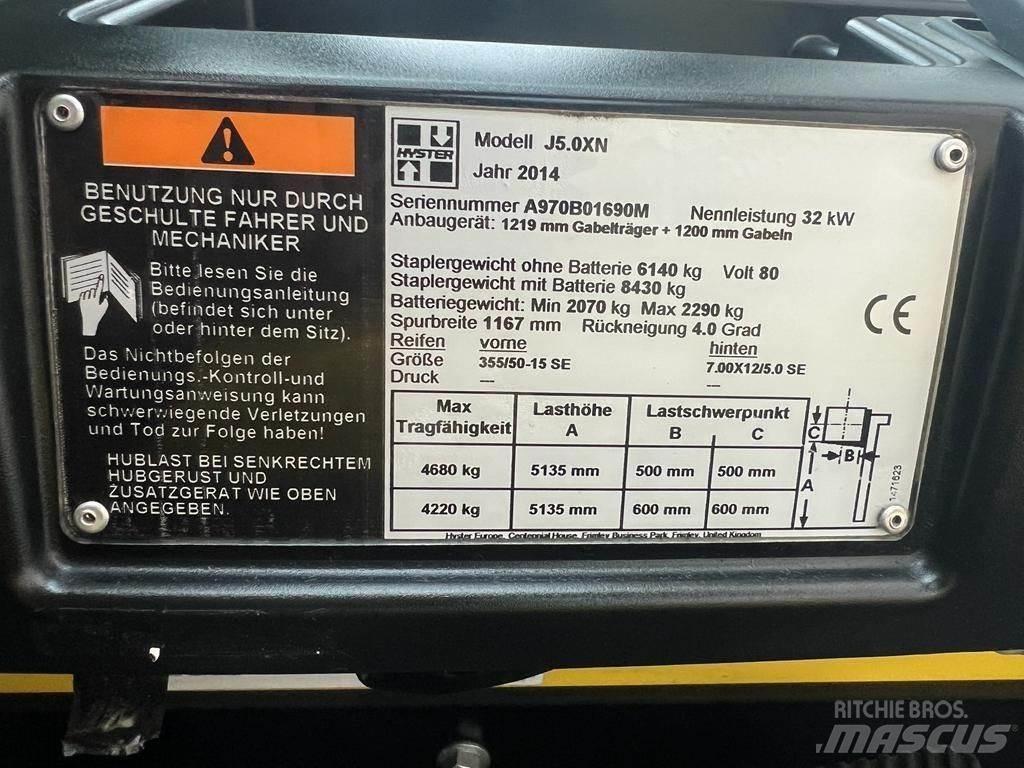 Hyster J 5.0 XN Električni viličari