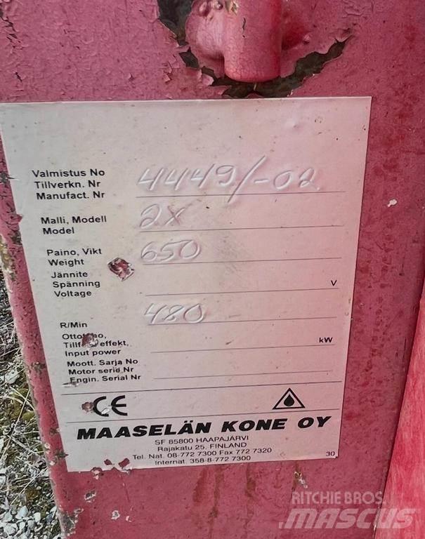Hakki 2X Drvosječači cjepači i rezači