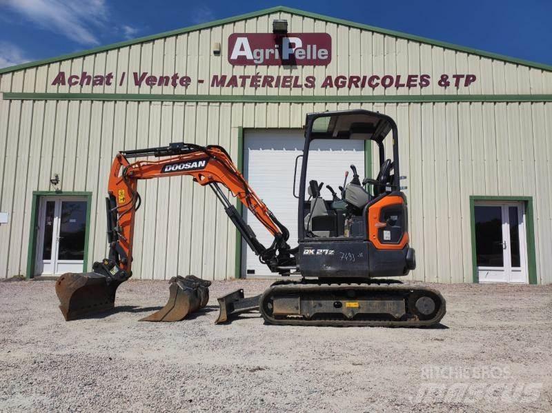 Doosan DX27Z Mini bageri <7t