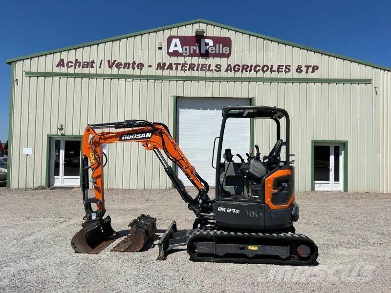 Doosan DX27Z Mini bageri <7t