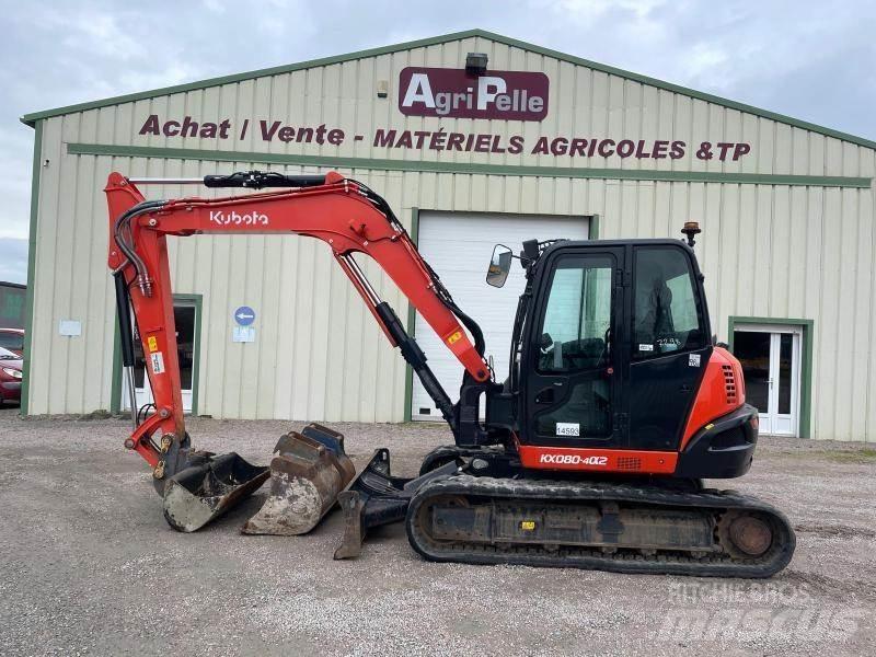 Kubota KX080-4 Mini bageri <7t