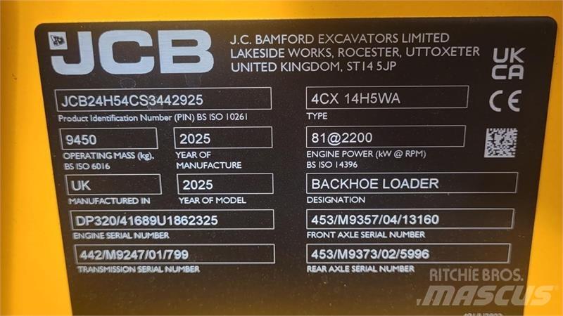 JCB 4CX Utovarni rovokopači