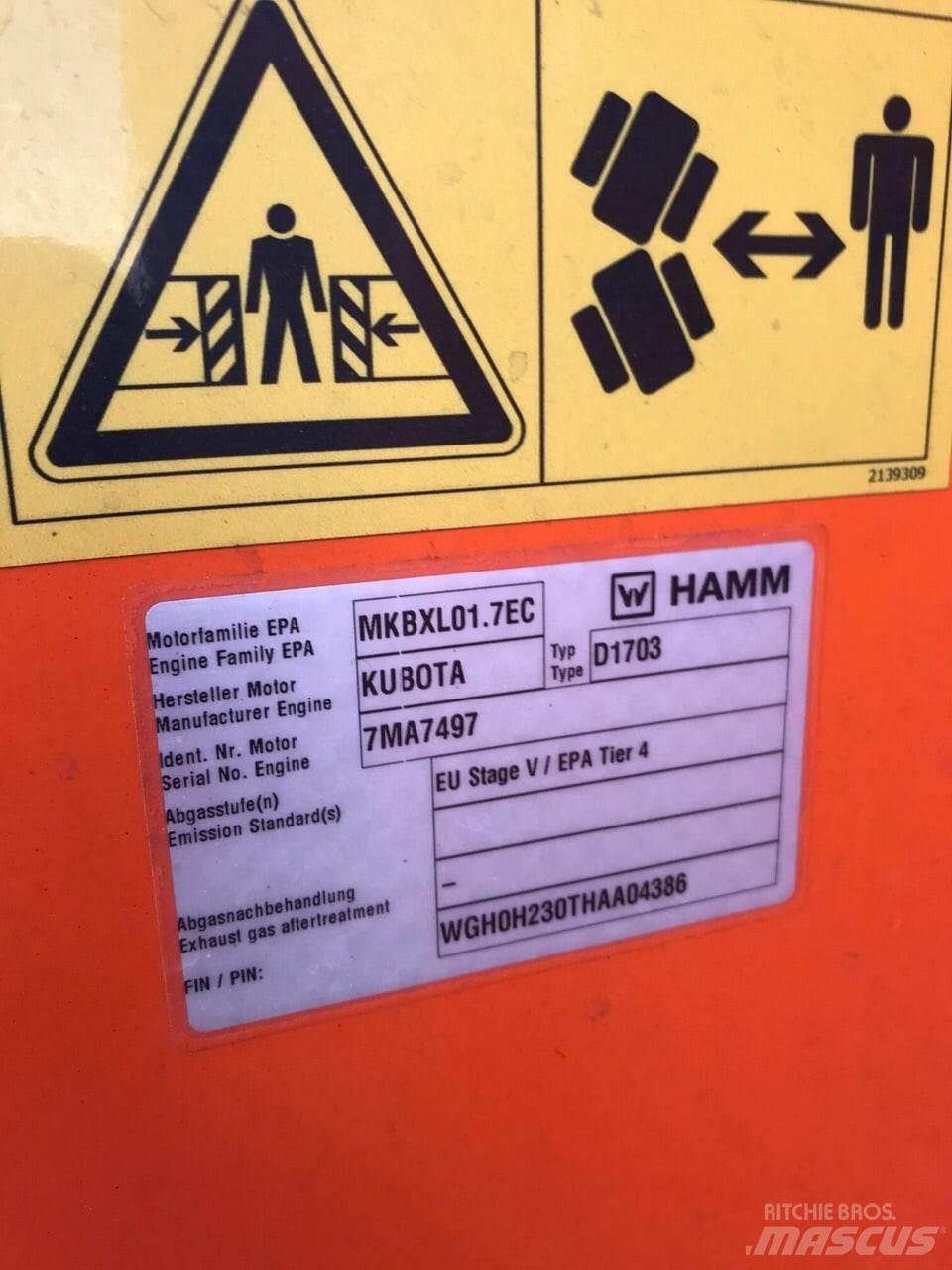 Hamm HD12VV Valjci sa dvojnim bubnjem