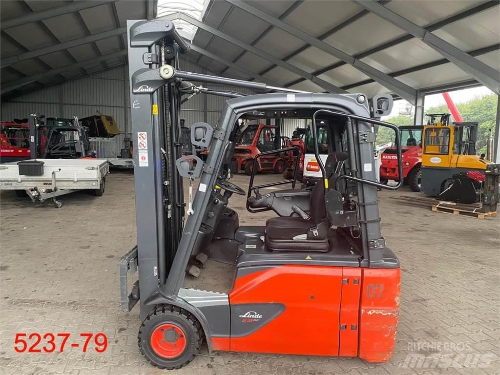 Linde E 18 L 02 EVO Električni viličari