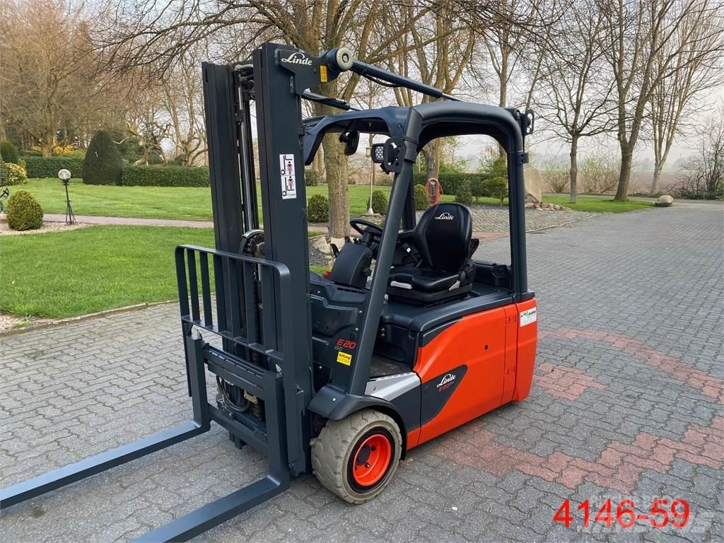 Linde E 20 L 02 Električni viličari