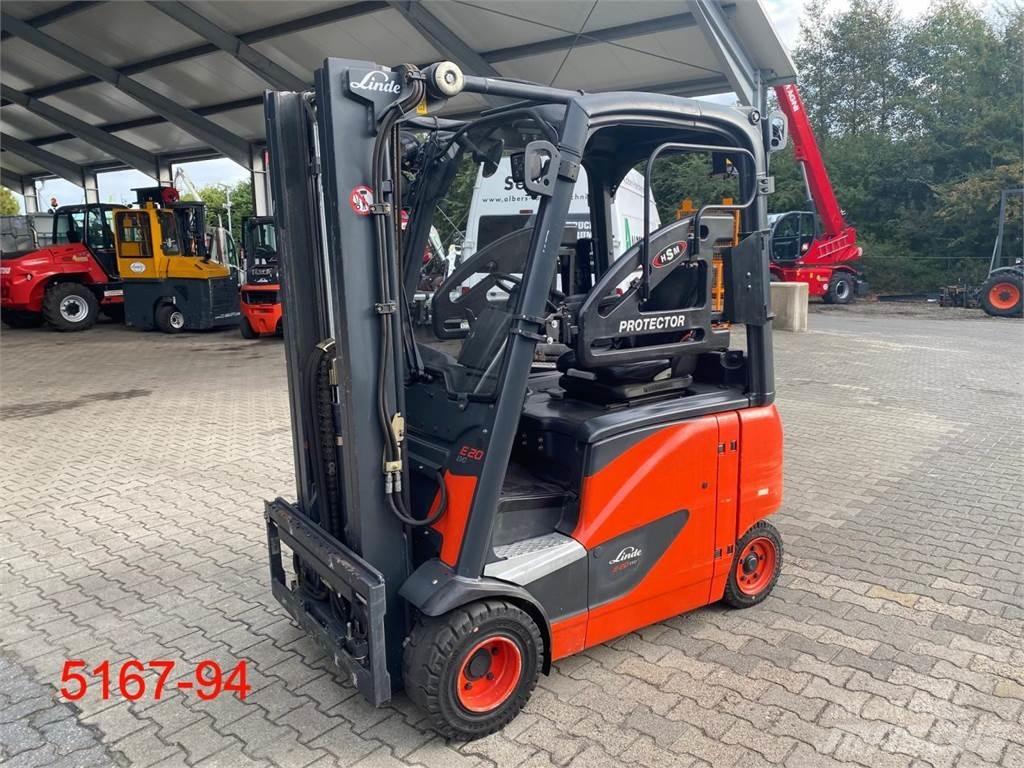 Linde E 20 PH 02 Električni viličari