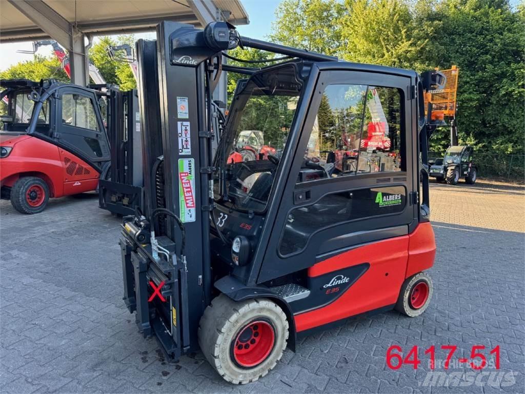 Linde E 35 L 01 Električni viličari