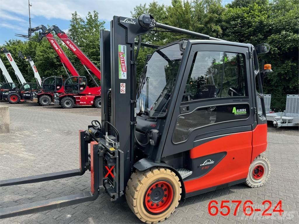 Linde E 50 HL 01 Električni viličari