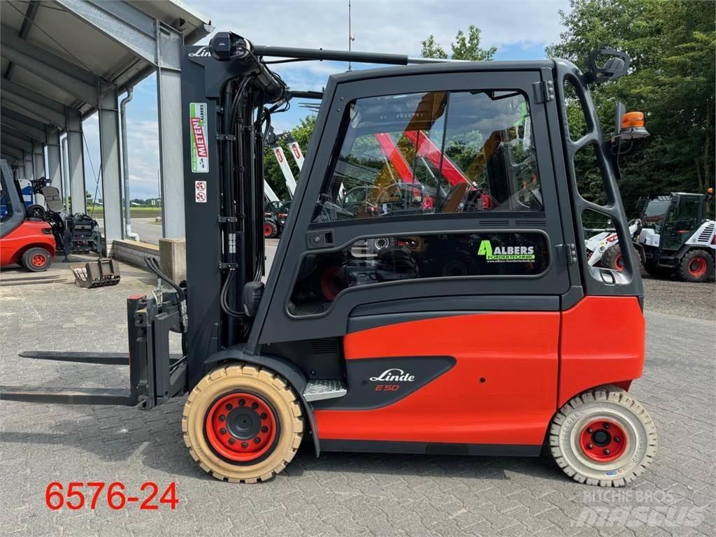 Linde E 50 HL 01 Električni viličari