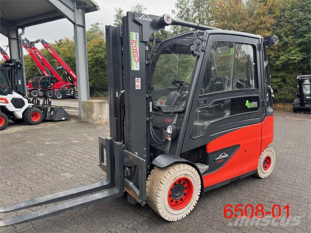 Linde E 50 HL 01 Električni viličari