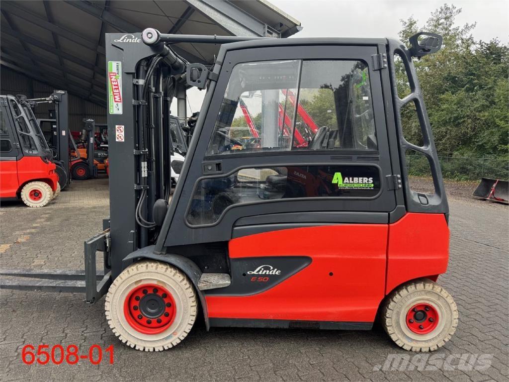 Linde E 50 HL 01 Električni viličari