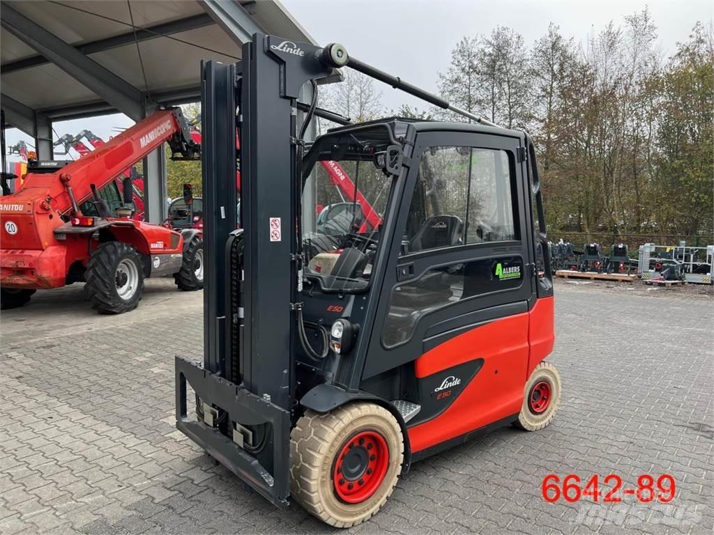 Linde E 50 HL 01 Električni viličari