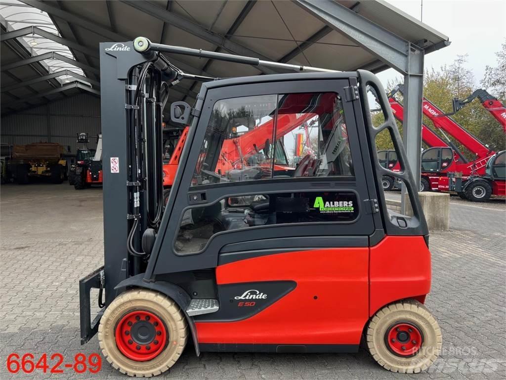 Linde E 50 HL 01 Električni viličari