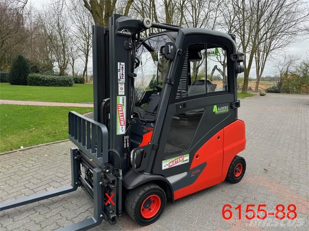 Linde H 20 T 01 Plinski viličari