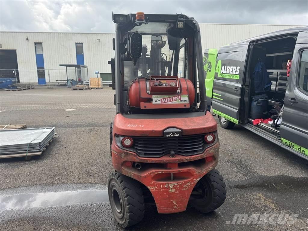 Linde H 35 T 01 Plinski viličari