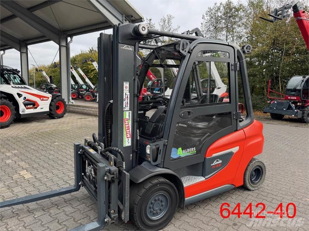 Linde H 35 T 01 Plinski viličari