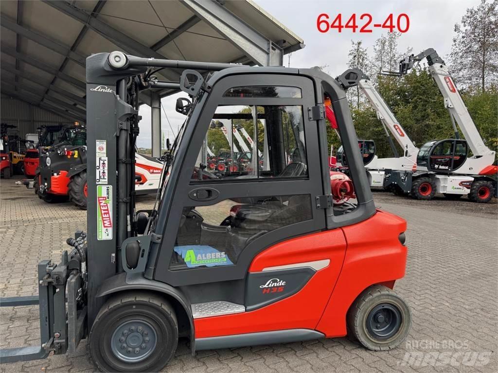 Linde H 35 T 01 Plinski viličari