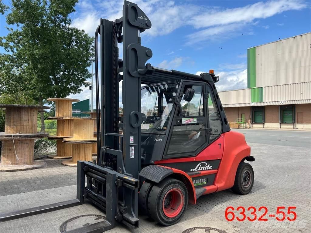 Linde H 80 D 02 900 Dizelski viličari