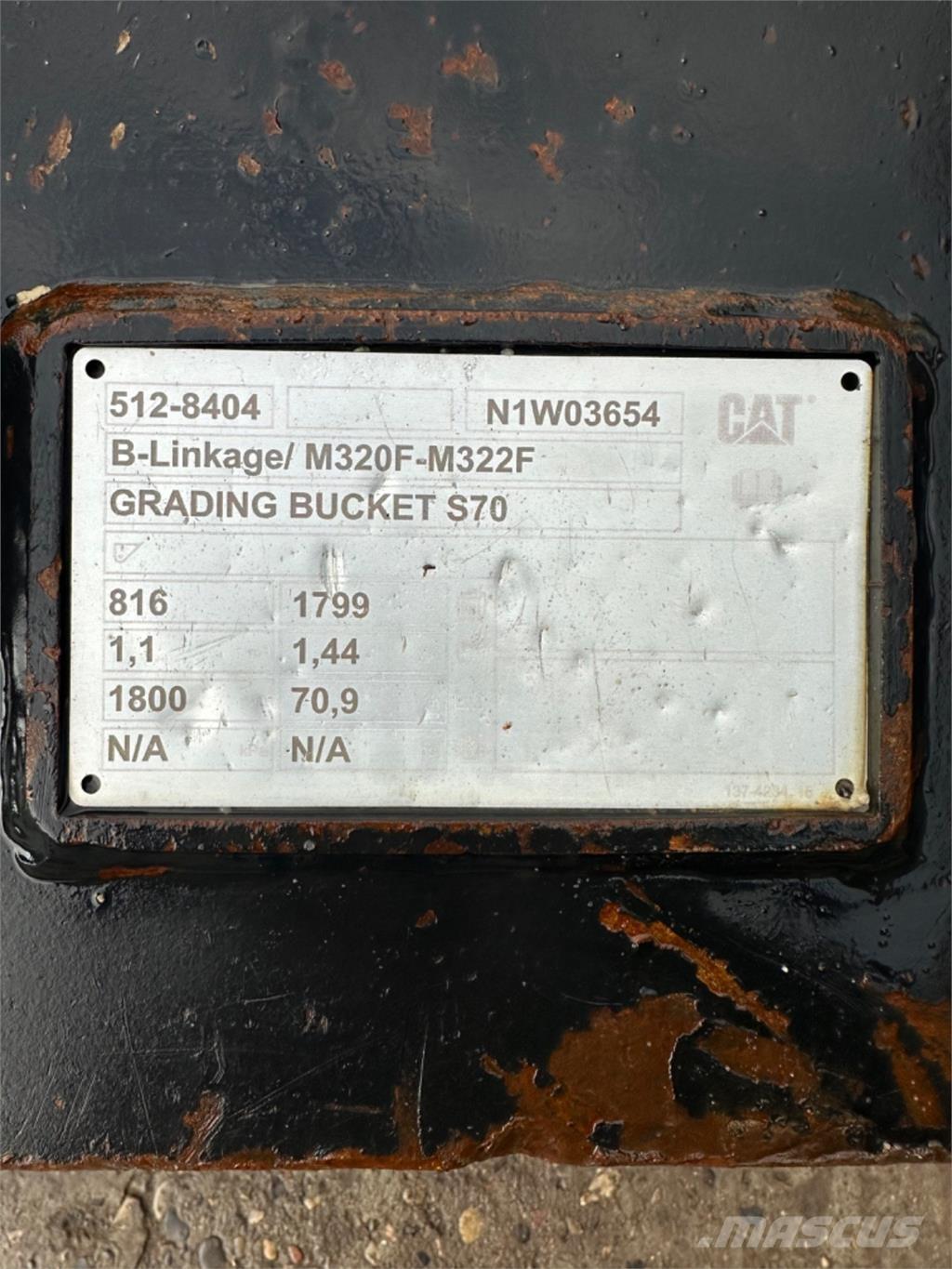  1750mm Kašike / Korpe