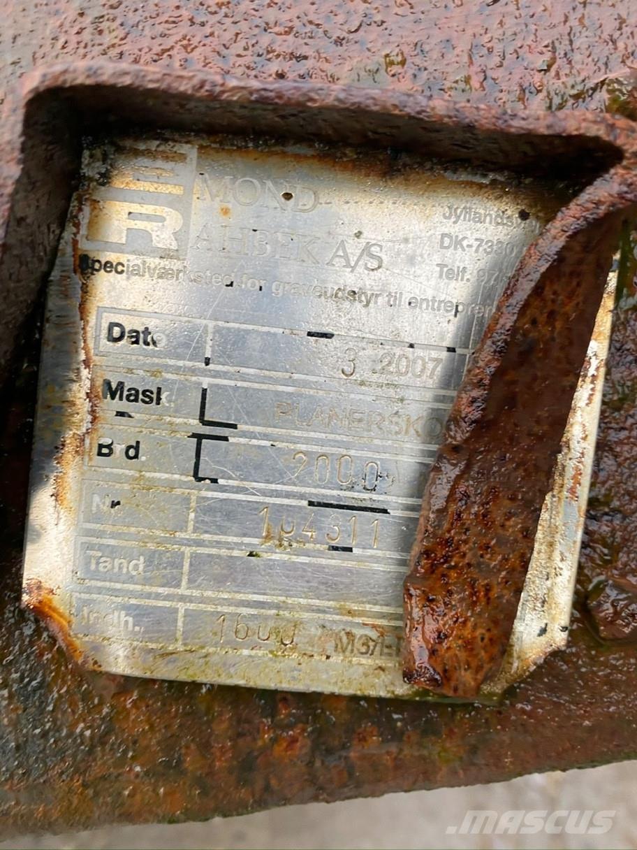  2000mm Kašike / Korpe