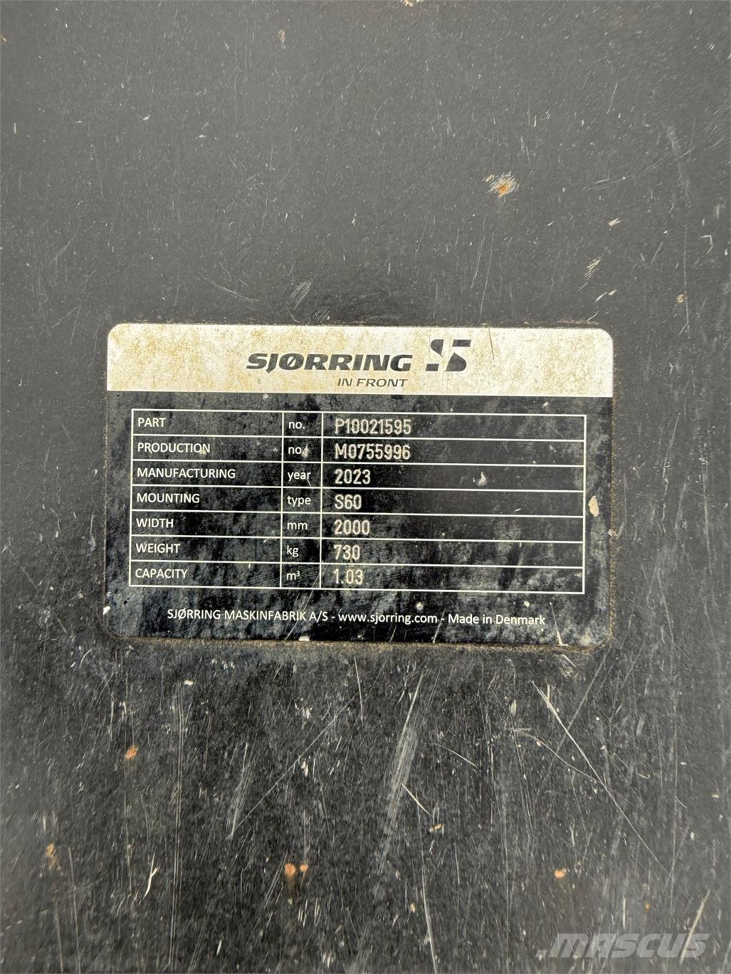  2000mm Kašike / Korpe