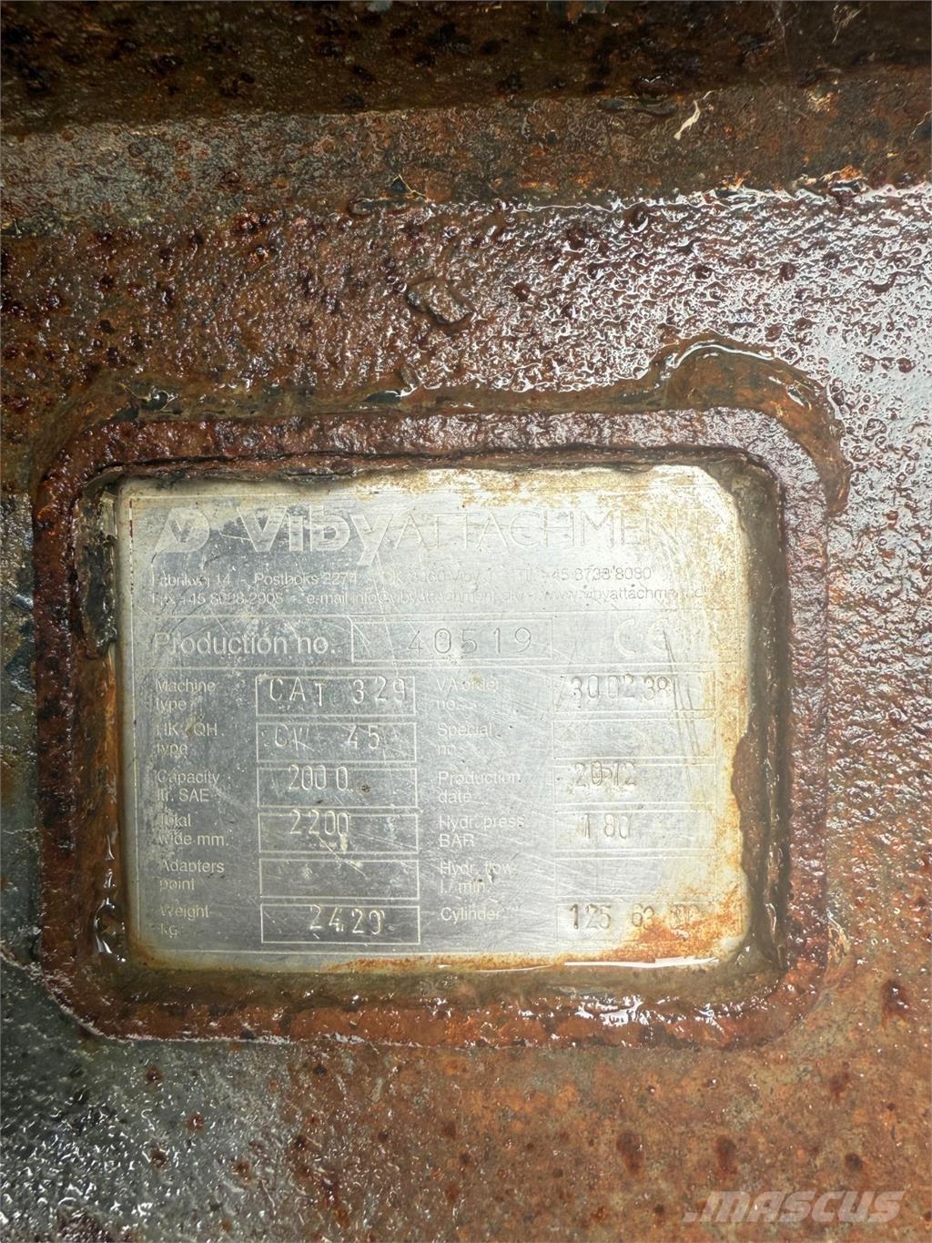  2200mm Kašike / Korpe