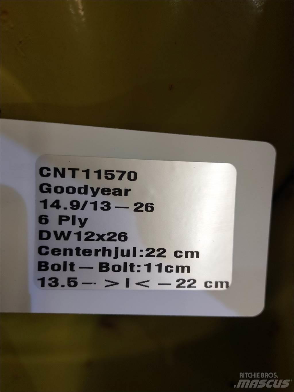  26 14.9/13-26 Gume, kotači i naplatci