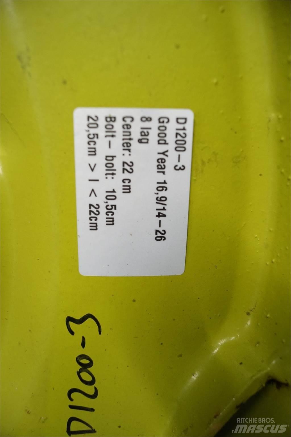  26 16.9/14-26 Gume, kotači i naplatci