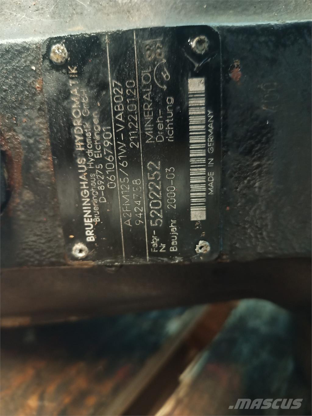 CASE CF80 Hidraulika