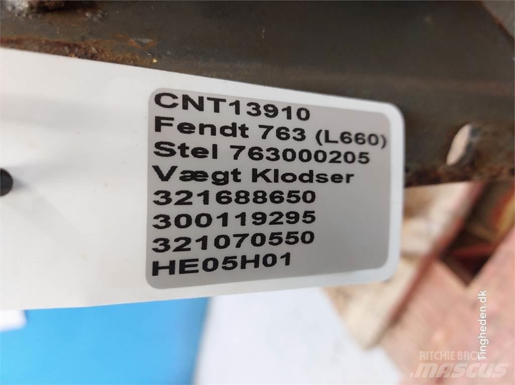 Fendt 763 Dodatna oprema za kombajne