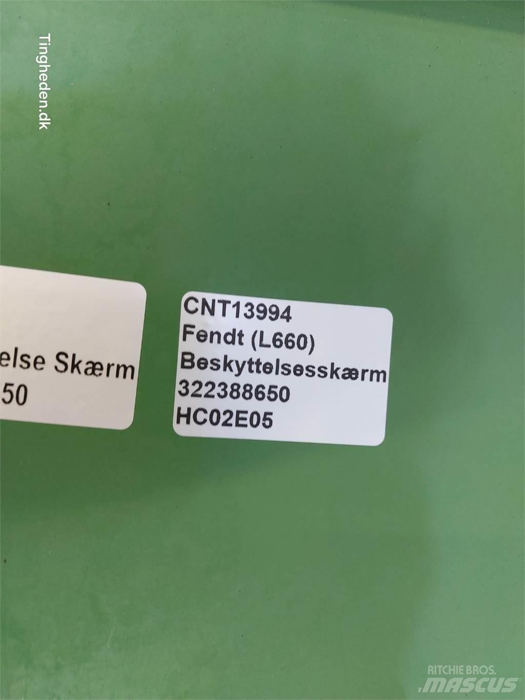 Fendt 763 Dodatna oprema za kombajne