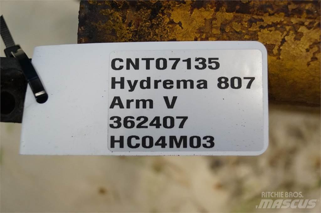 Hydrema 807 Boom I dipper ruke