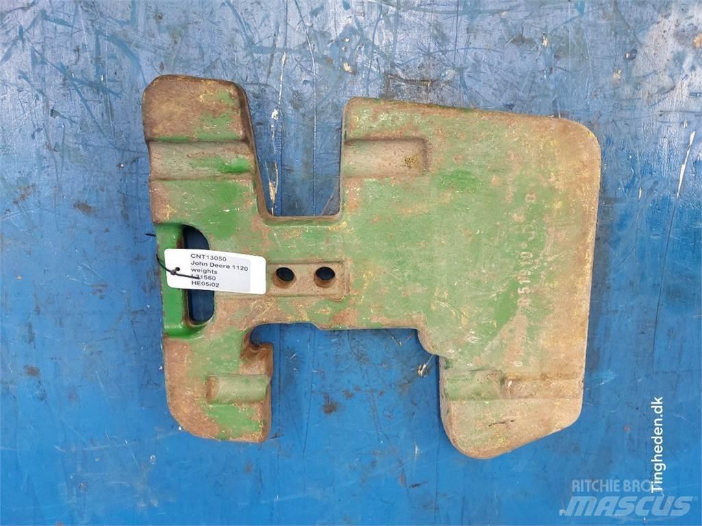 John Deere 1120 Prednji utegovi